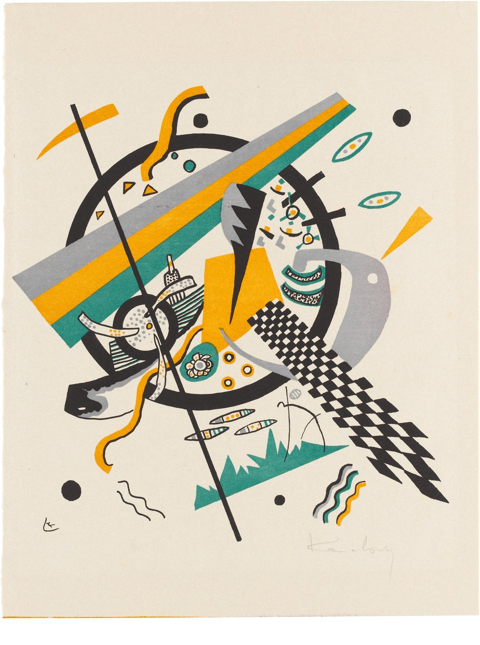 Pequeños mundos IV de Wassily Kandinsky