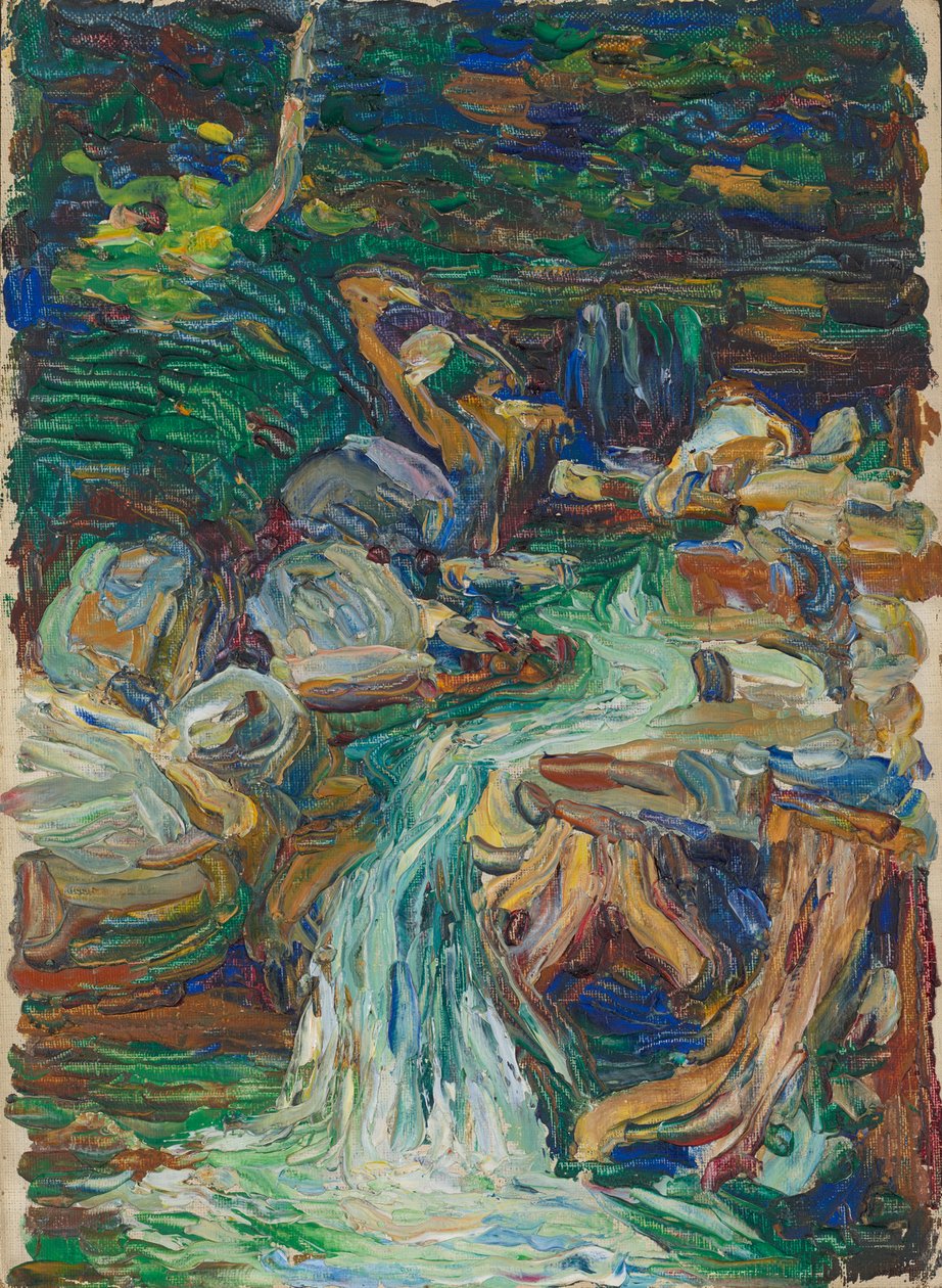 Kochel – Cascada II de Wassily Kandinsky