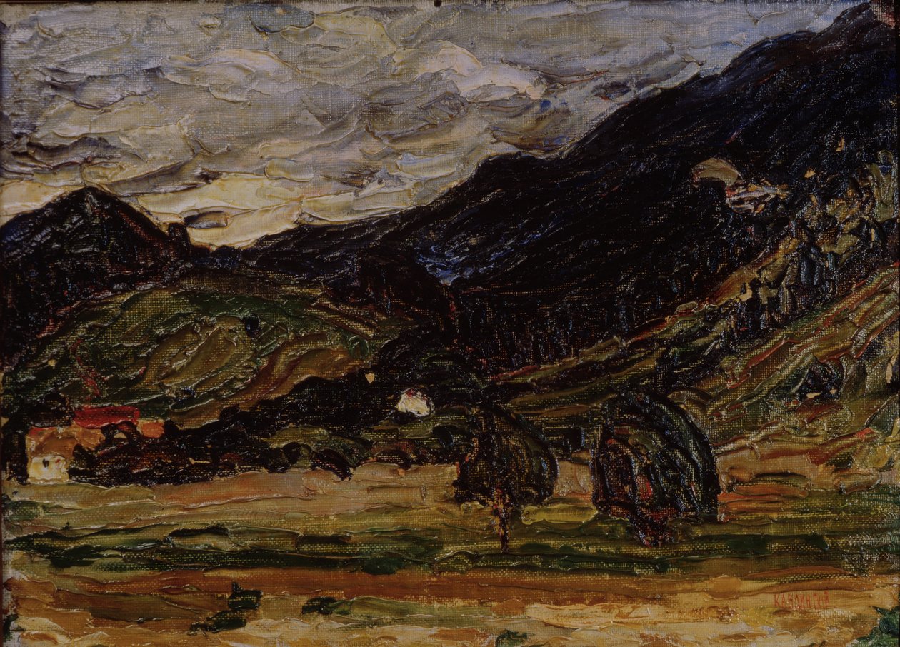 Paisaje, 1918 de Wassily Kandinsky