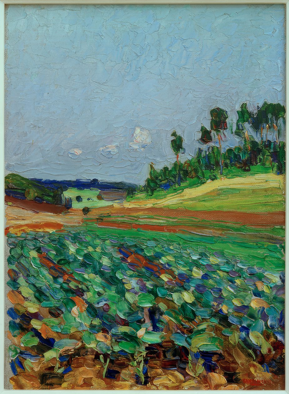 Paisaje cerca de Ratisbona de Wassily Kandinsky