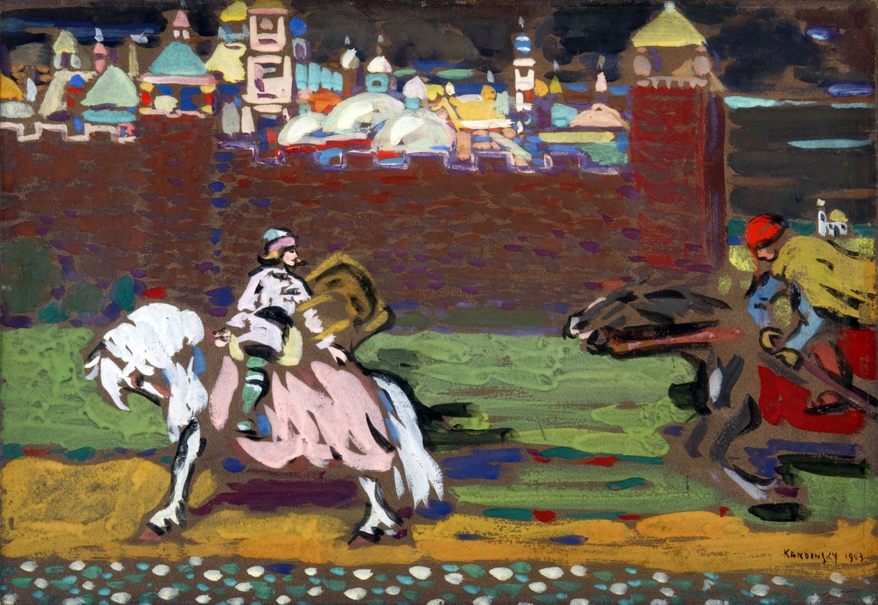 Los cruzados de Wassily Kandinsky