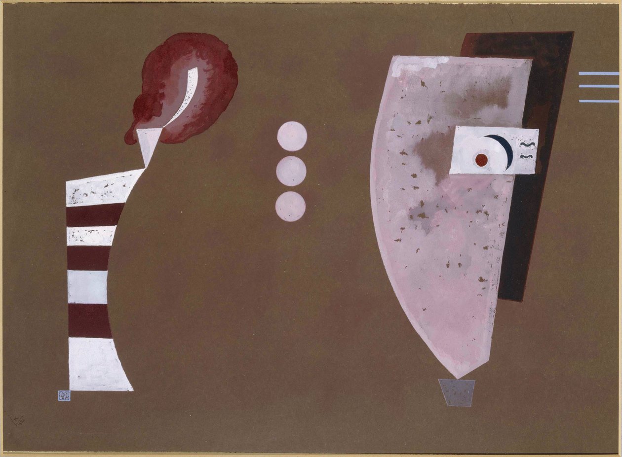 Mitten Kreise de Wassily Kandinsky