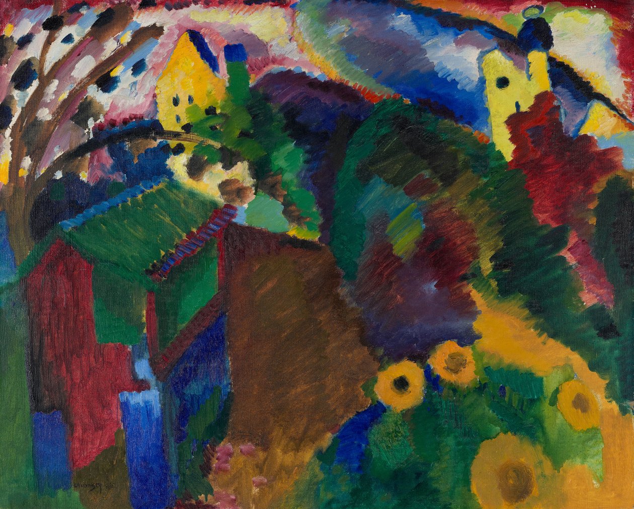 Murnau - Jardín de Wassily Kandinsky