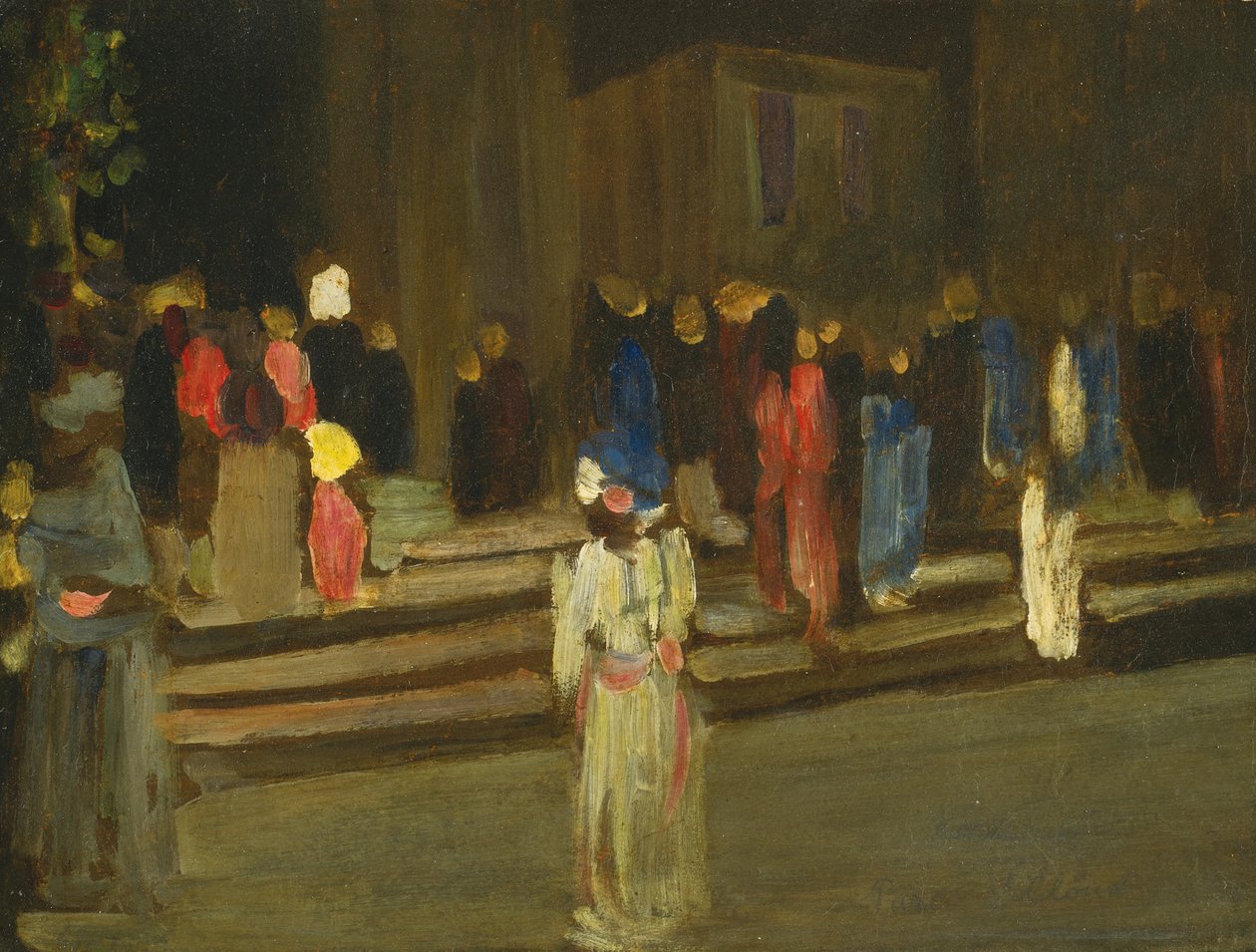 Parque de Saint Cloud, Entrada, 1906 de Wassily Kandinsky