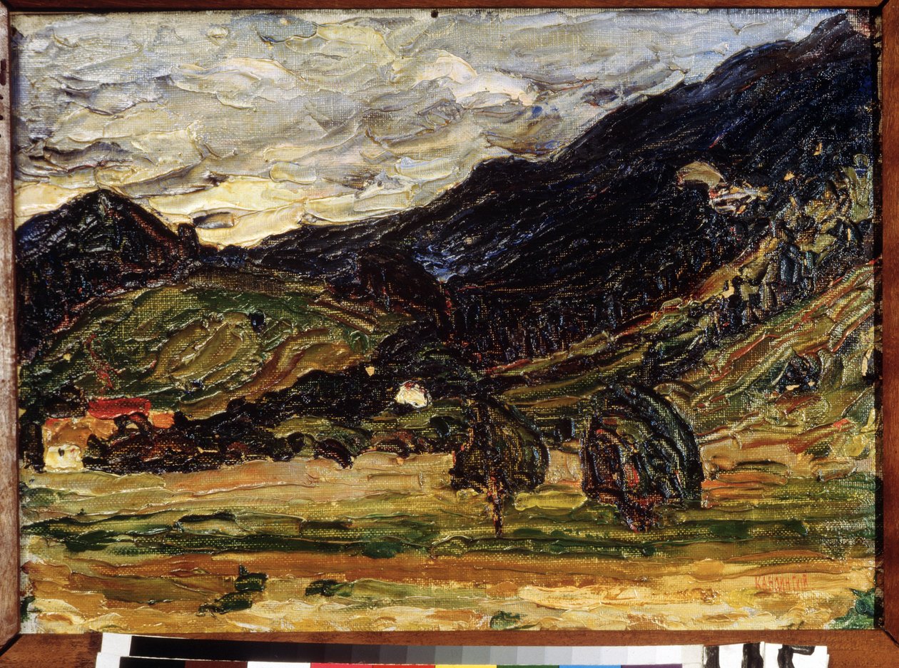 "Paisaje" Pintura de Vassily Kandinsky de Wassily Kandinsky