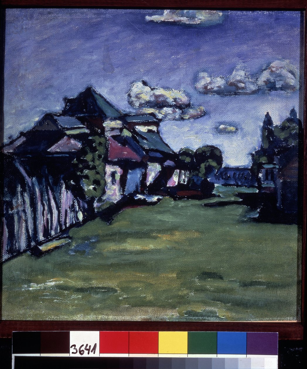 Cerca de Moscú. Pintura de Vassily Kandinsky de Wassily Kandinsky