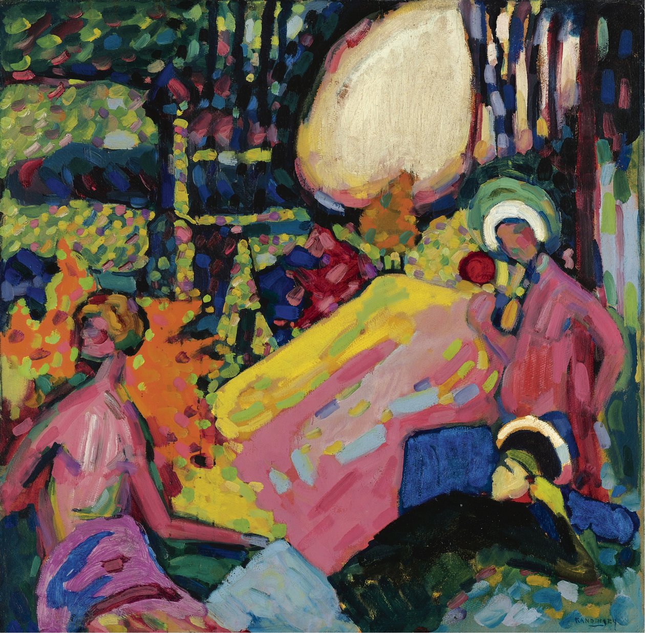 Sonido blanco de Wassily Kandinsky
