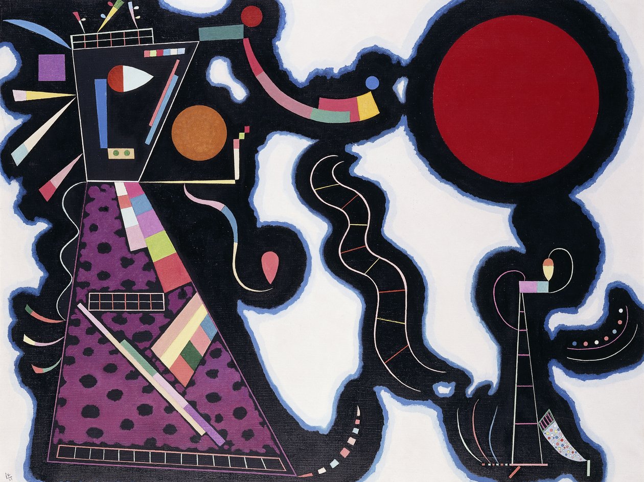 El círculo rojo de Wassily Kandinsky