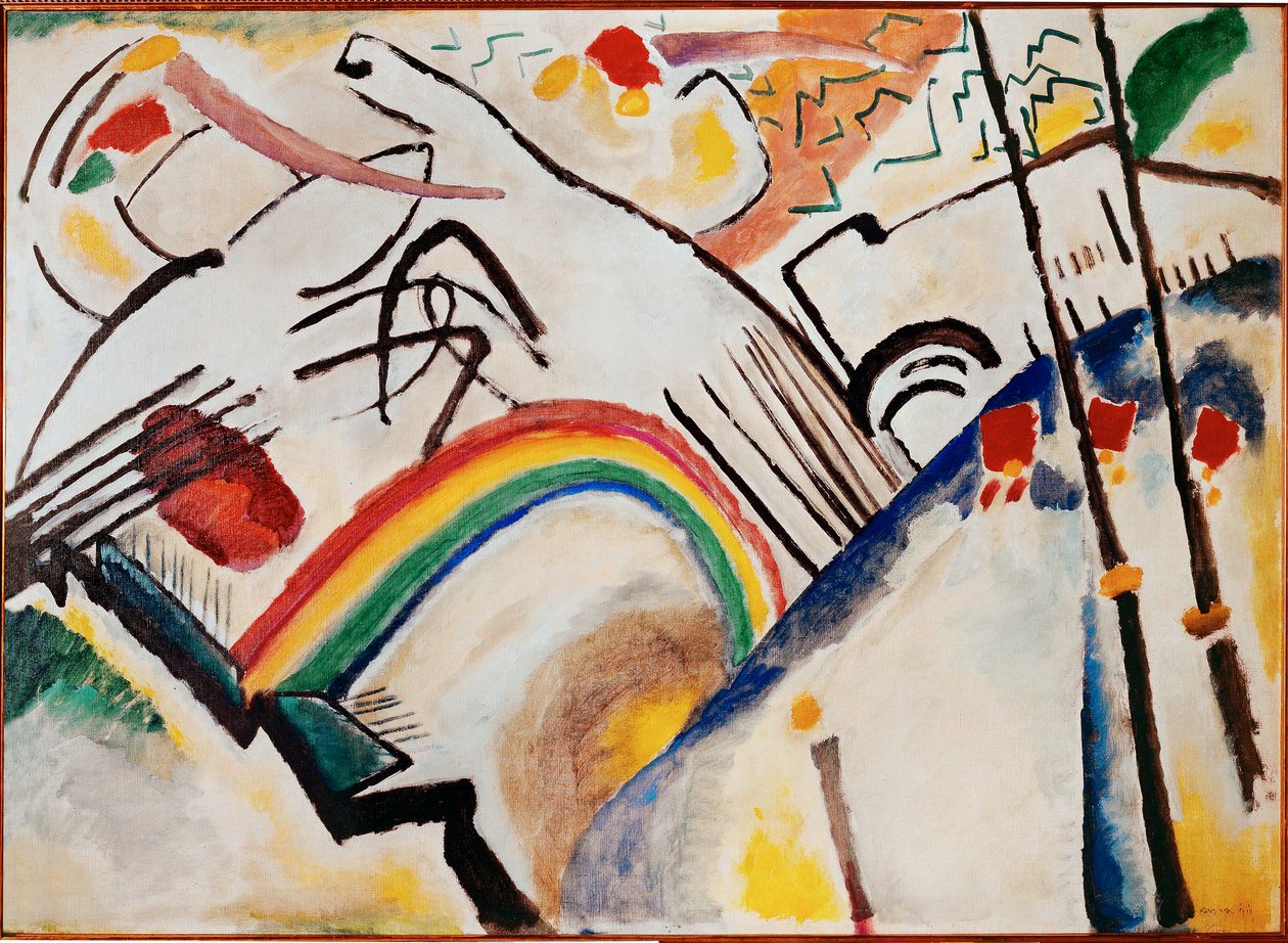 Sin título (óleo sobre lienzo) de Wassily Kandinsky