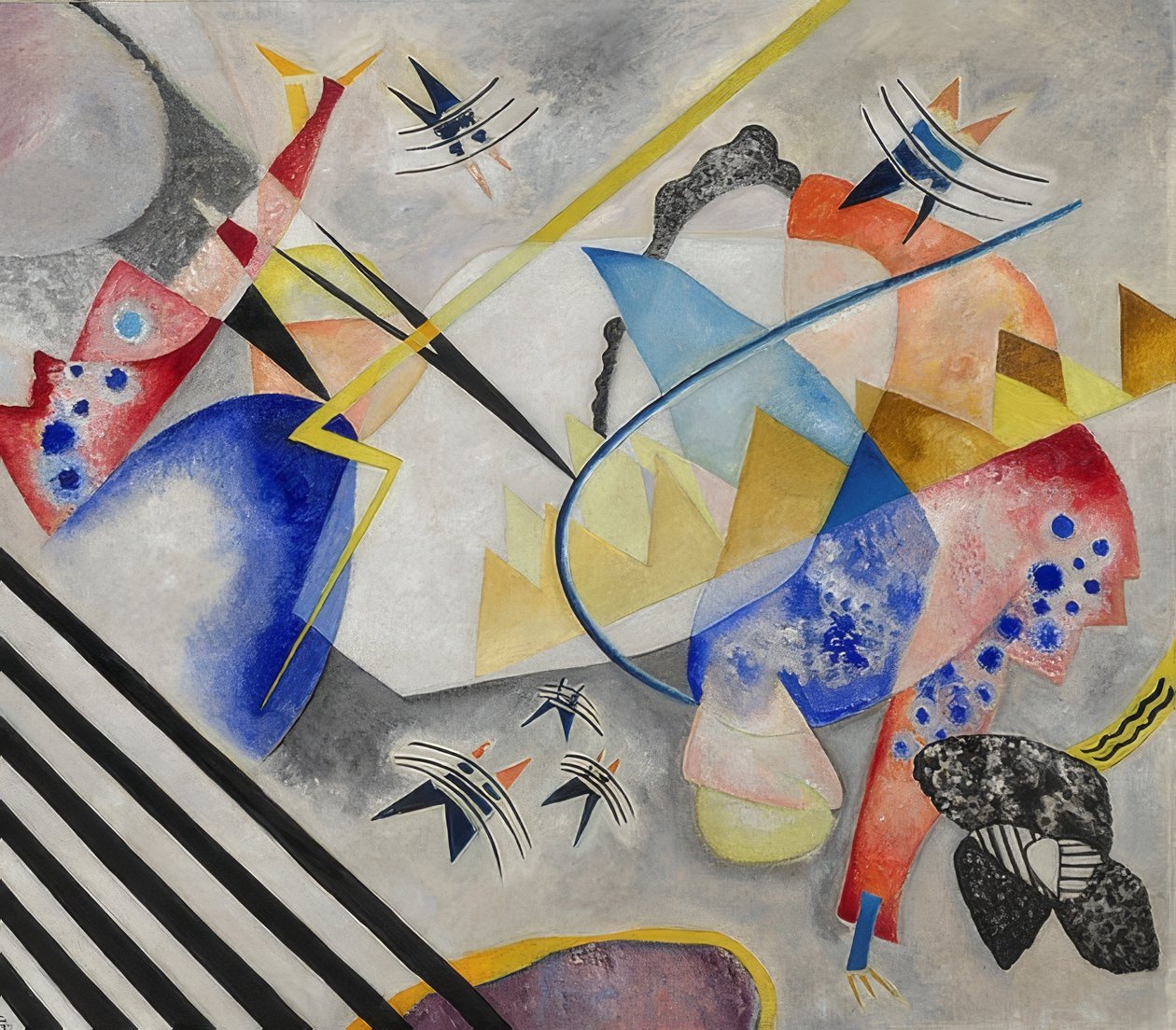 Centro blanco de Wassily Kandinsky