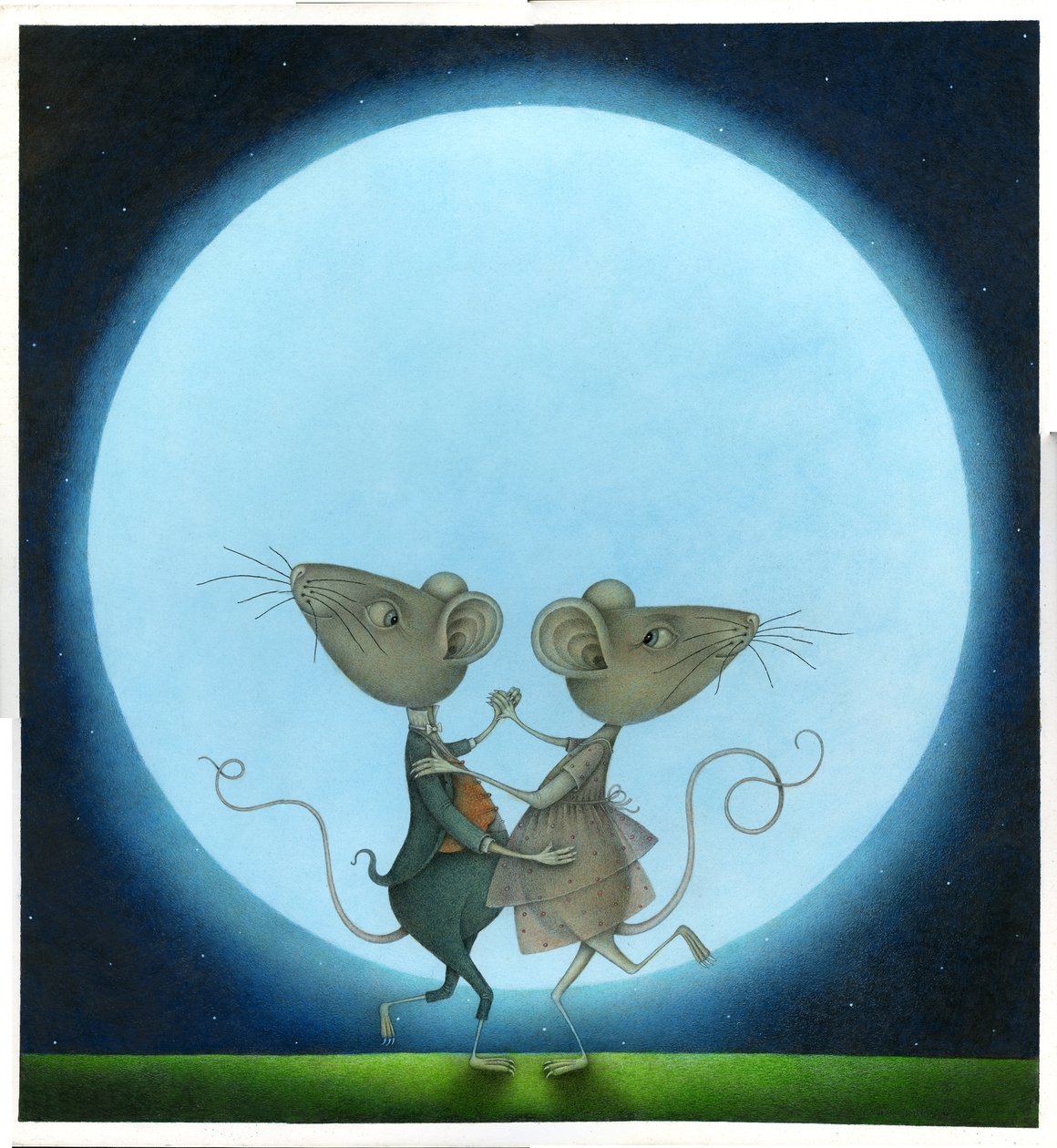 Blue Moon, 2009 (técnica mixta) de Wayne Anderson