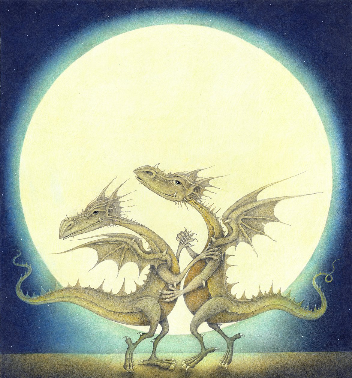 Dancing Dragons, 2009 (técnica mixta) de Wayne Anderson