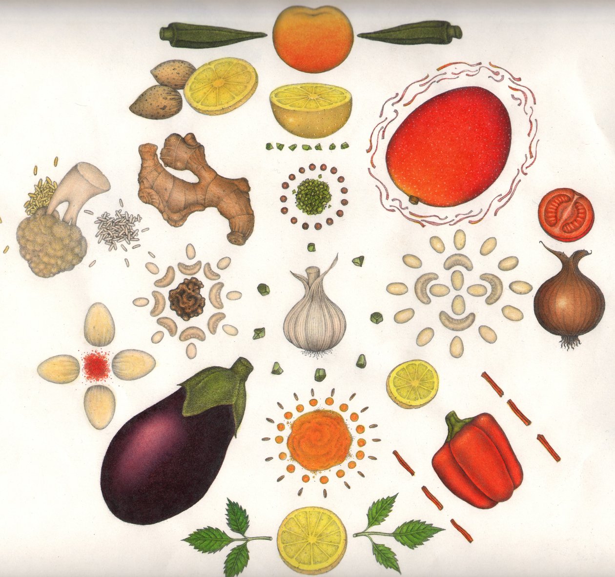 Frutas y hortalizas de Wayne Anderson