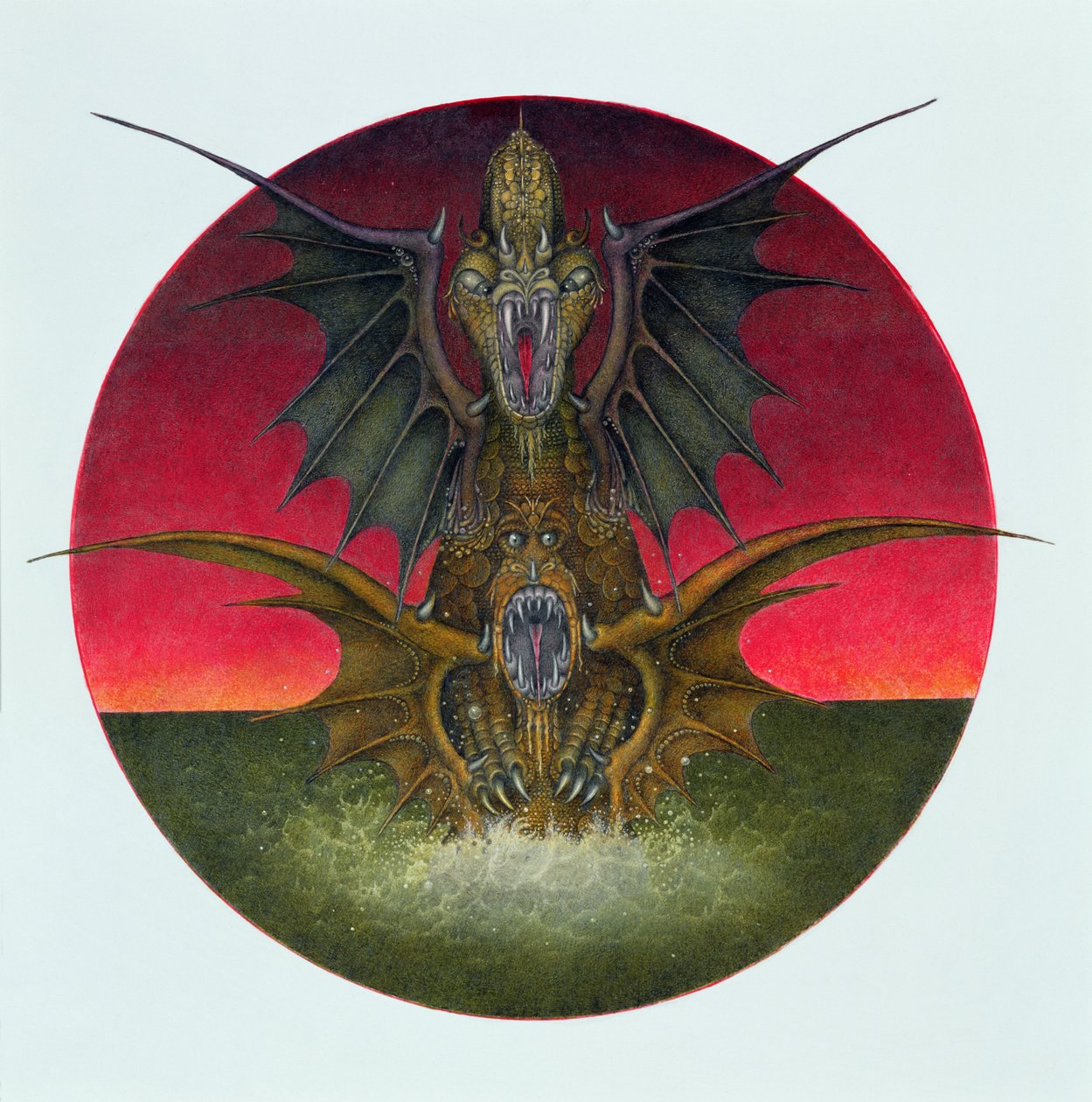 Dragones en celo de Wayne Anderson