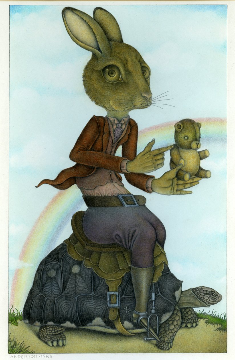 La liebre y la tortuga de Wayne Anderson