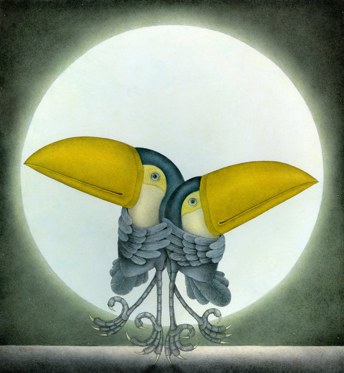 Tucán Can Can, 2010 (técnica mixta) de Wayne Anderson