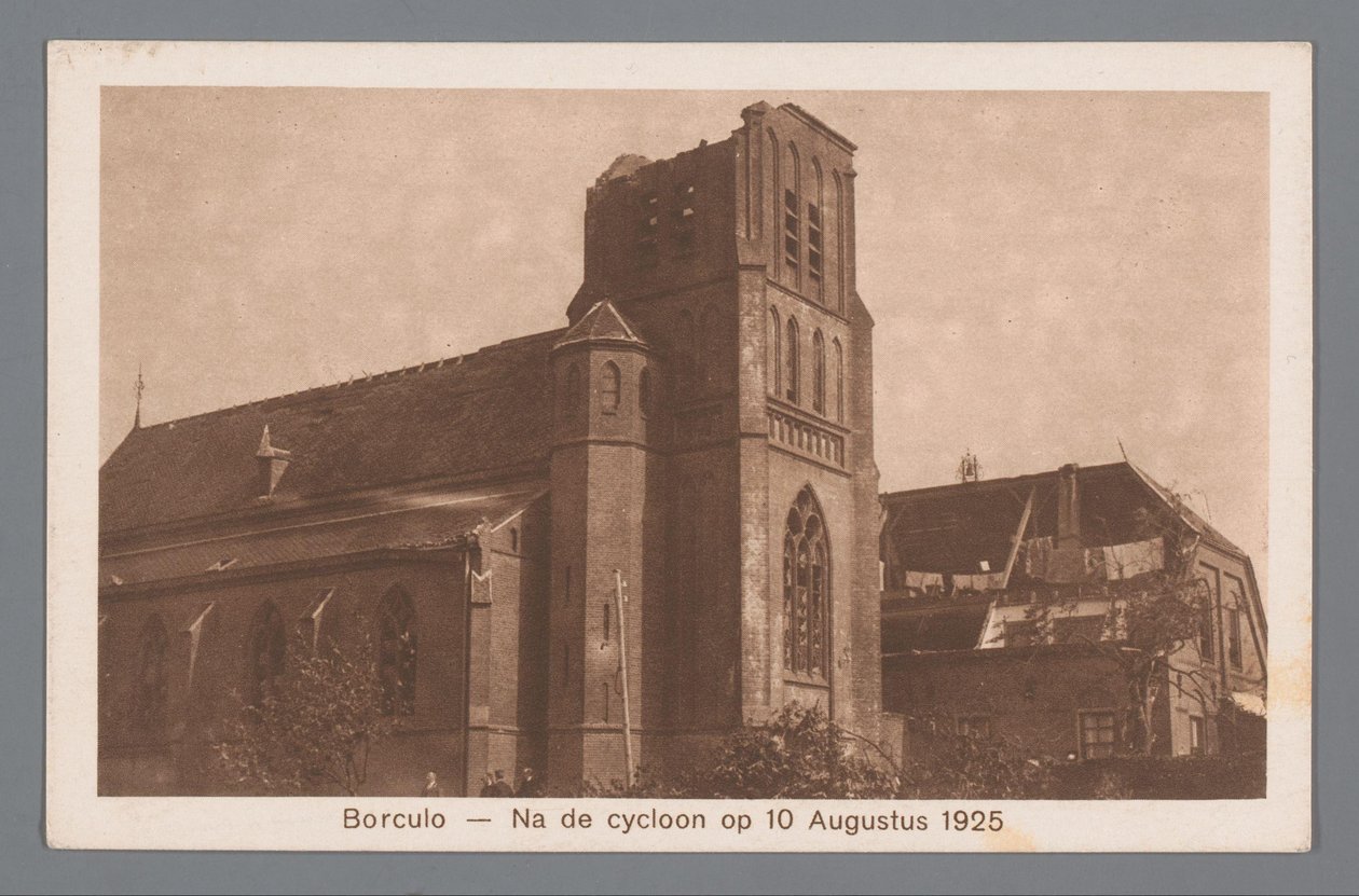 Borculo -- Después del ciclón del 10 de agosto de 1925 de Weenenk and Snel