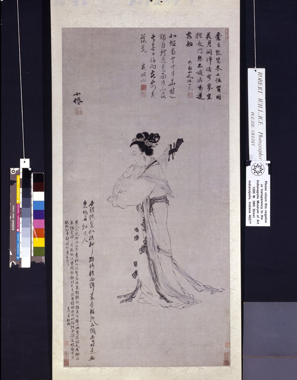 La dama del laúd de Wei Wu