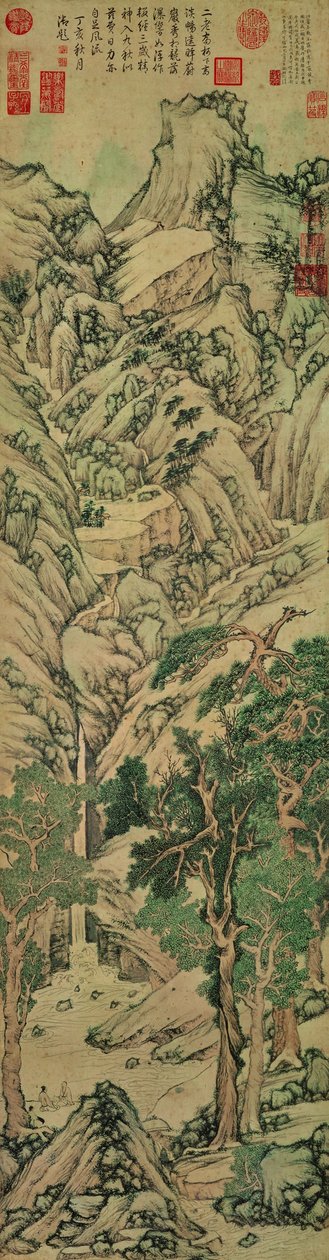 Mil picos compiten por el esplendor de Wen Zhengming