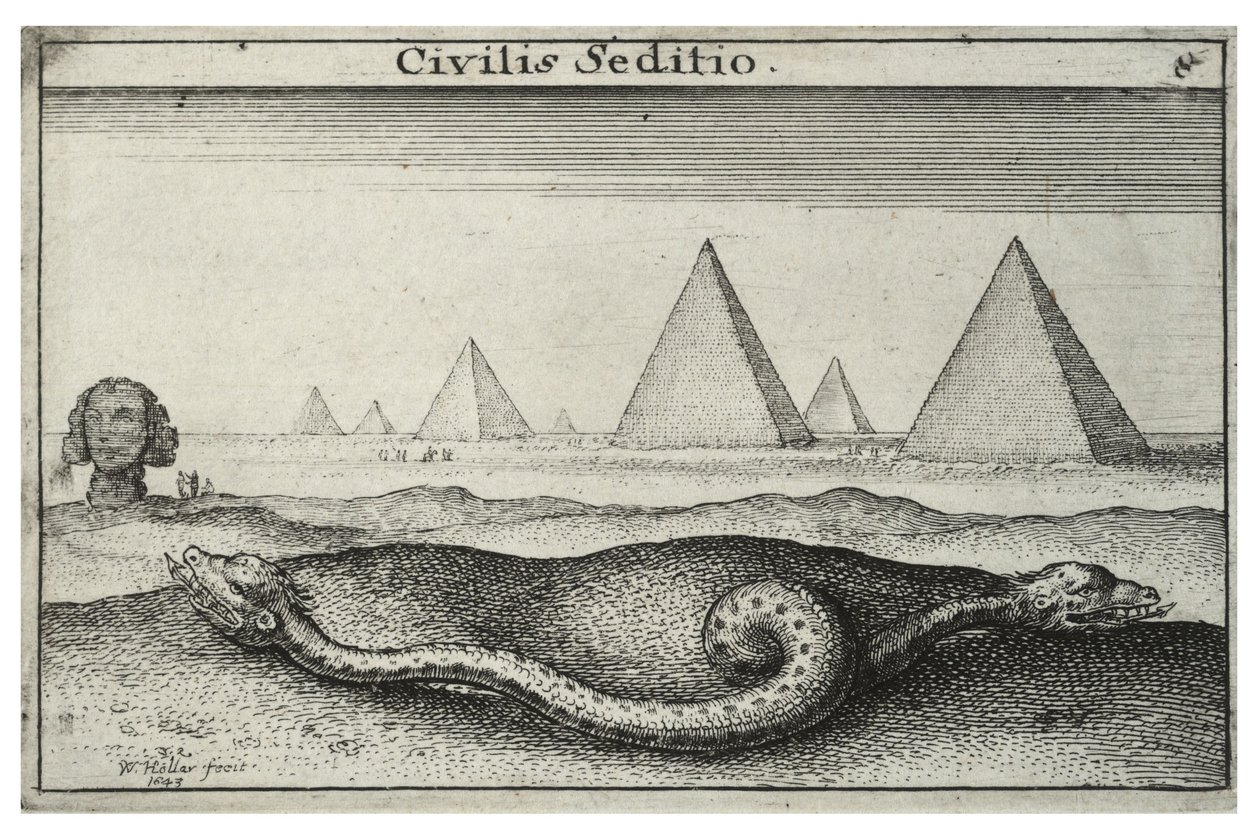 Discordia civil de Wenceslaus Hollar
