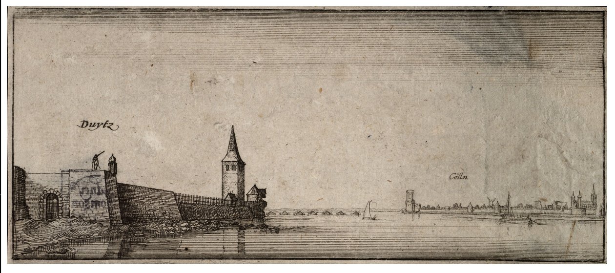 Deutz. Estado 2 de Wenceslaus Hollar