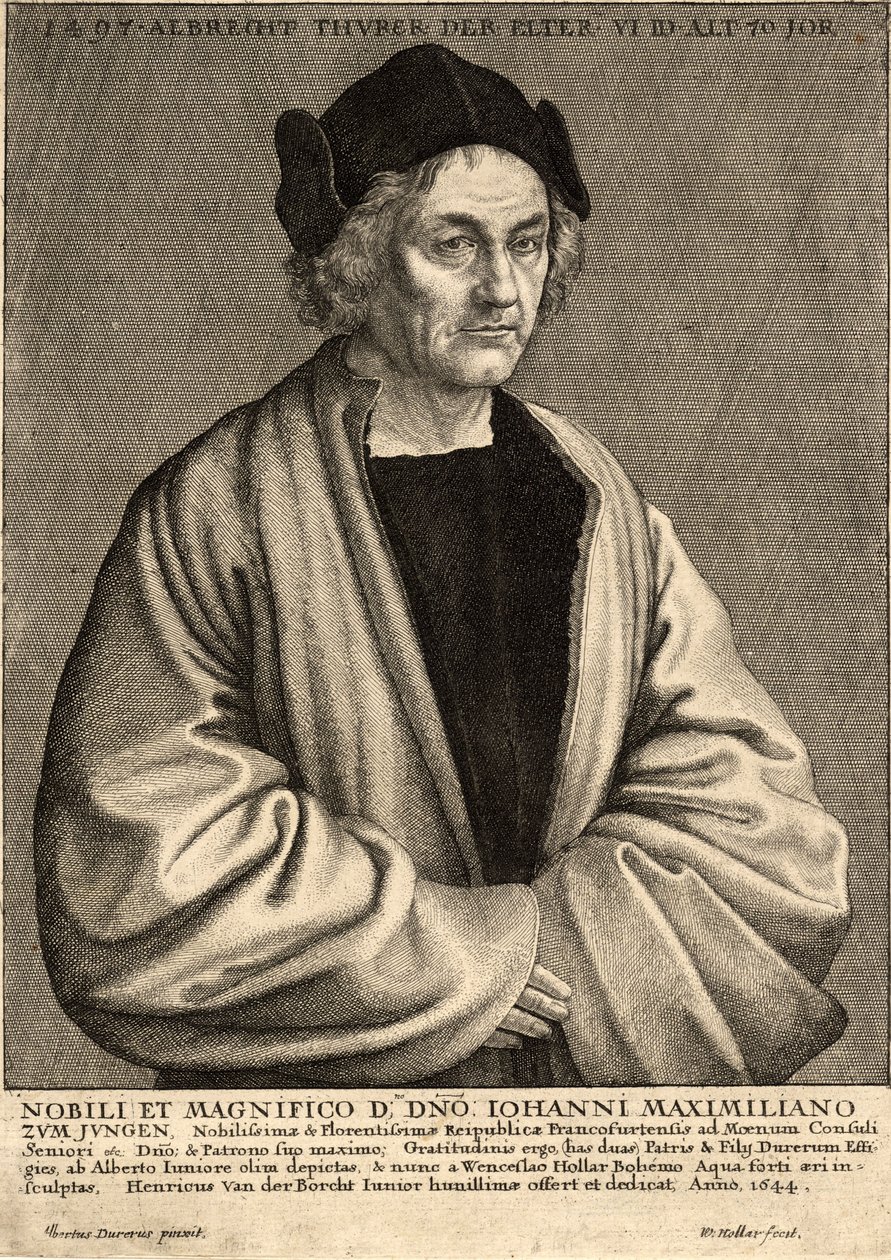 Dürer el Viejo. Estado 2 de Wenceslaus Hollar