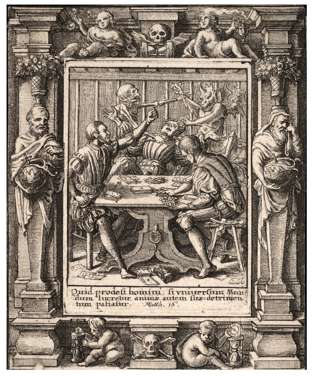 Jugadores de Wenceslaus Hollar