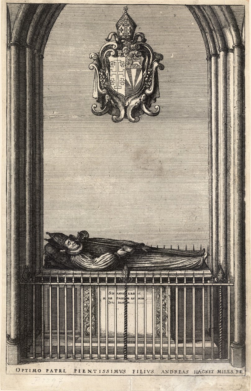 Monumento de Hacket de Wenceslaus Hollar