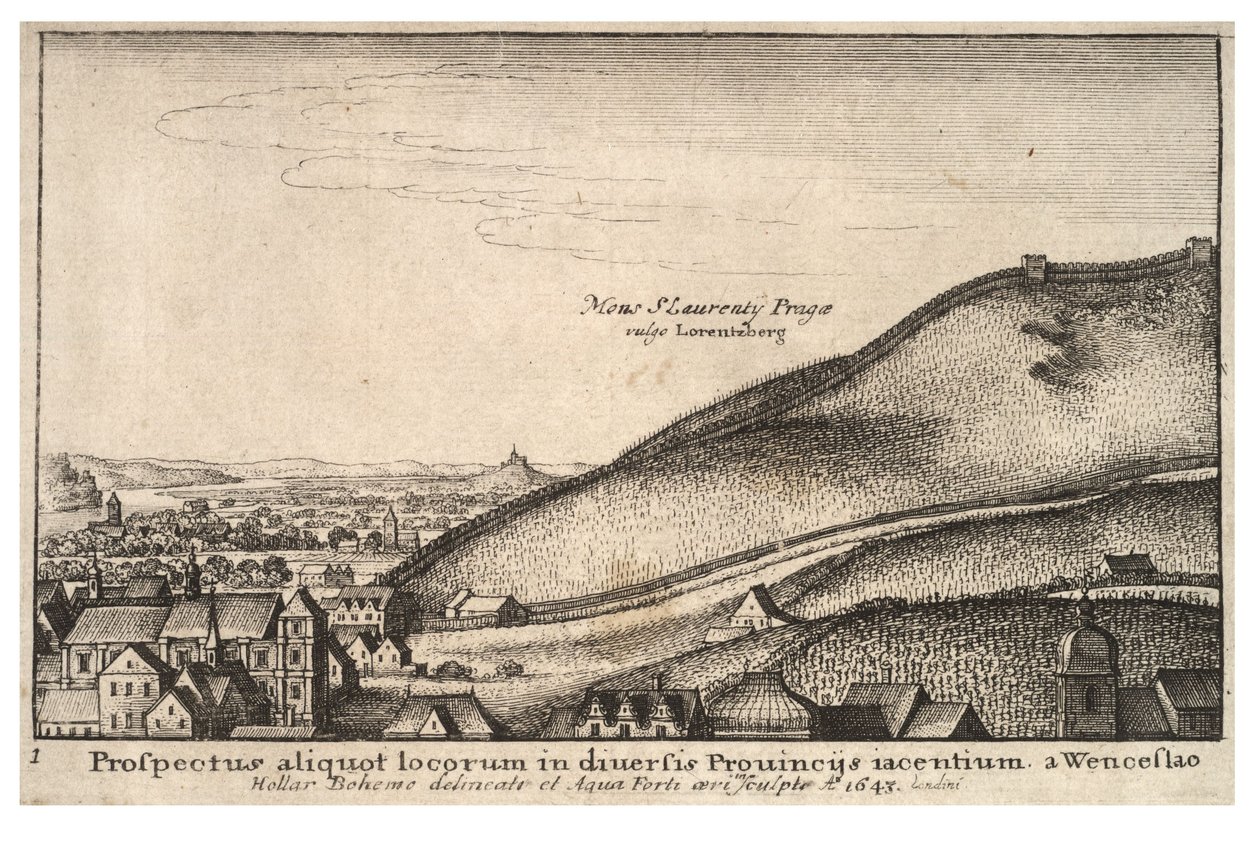 Praga. Estado 1 de Wenceslaus Hollar