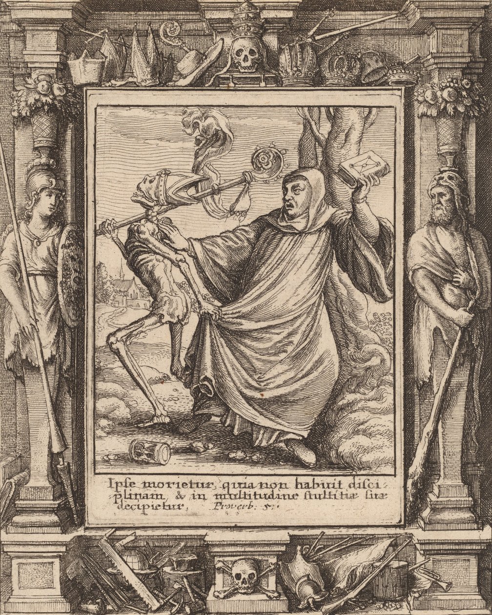 Abad, 1651 de Wenceslaus Hollar