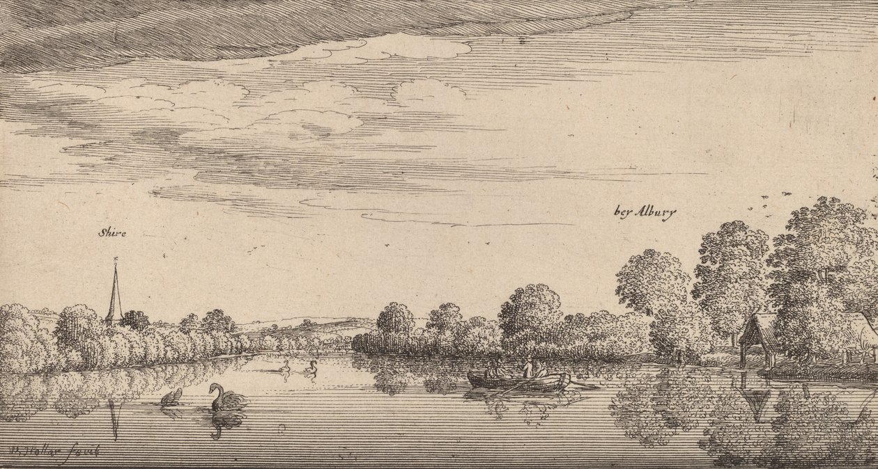 Albury, 1645 de Wenceslaus Hollar