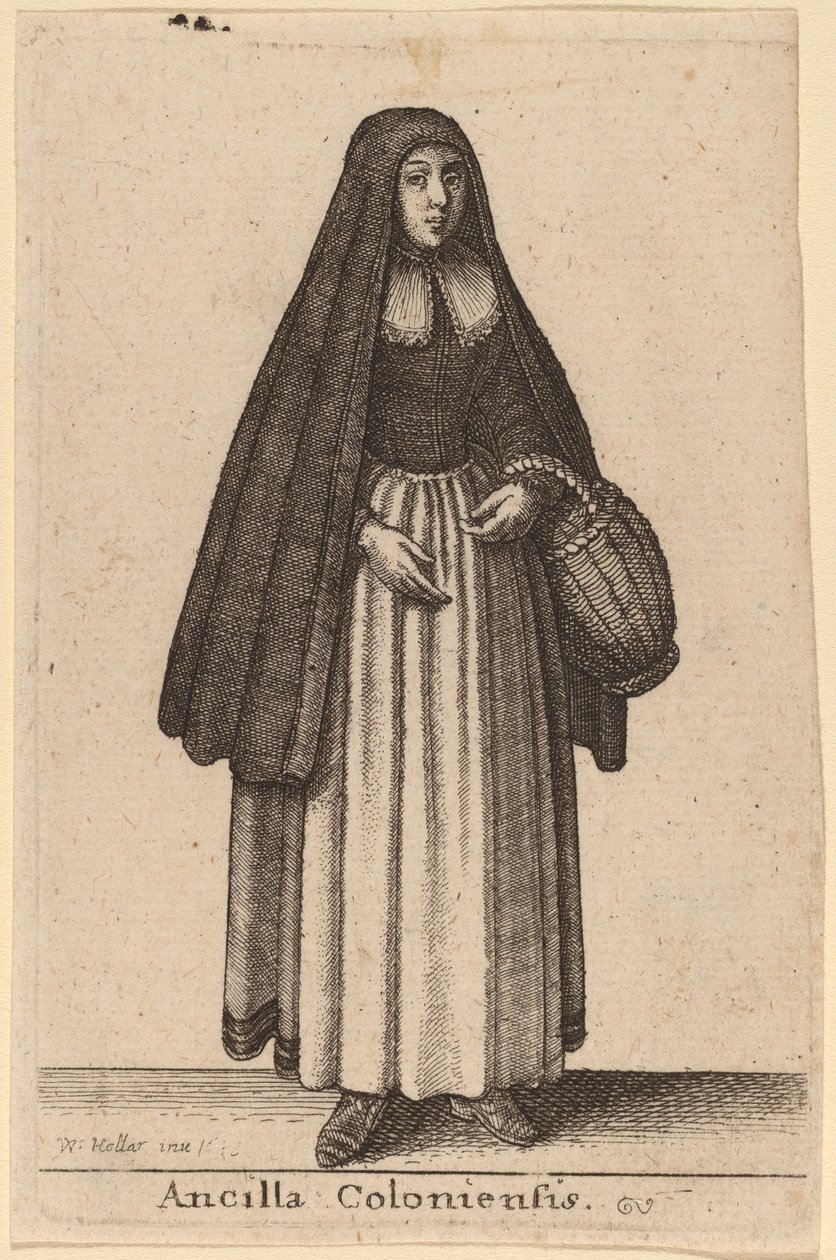 Ancilla Coloniensis de Wenceslaus Hollar