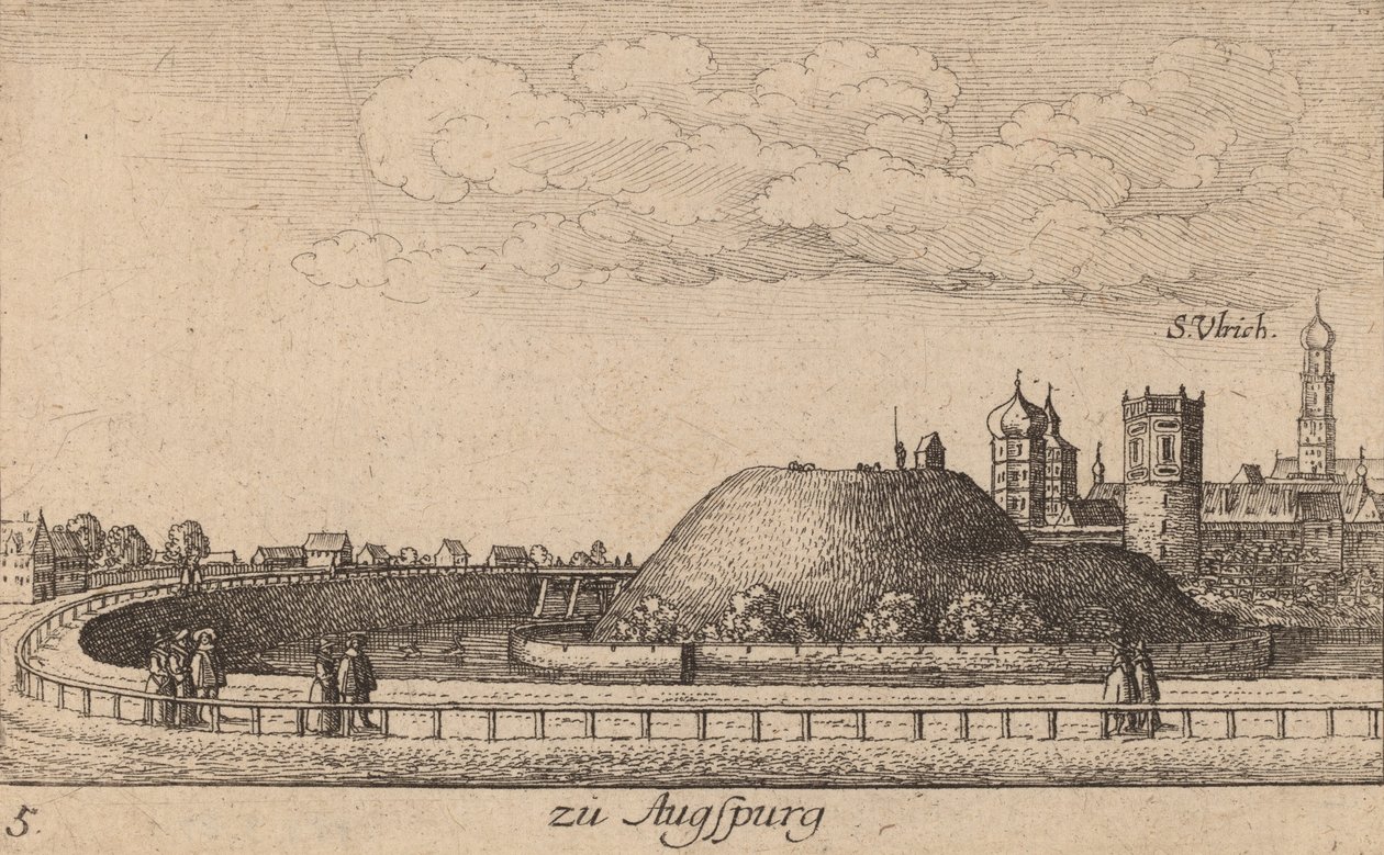 Augsburgo, 1635 de Wenceslaus Hollar