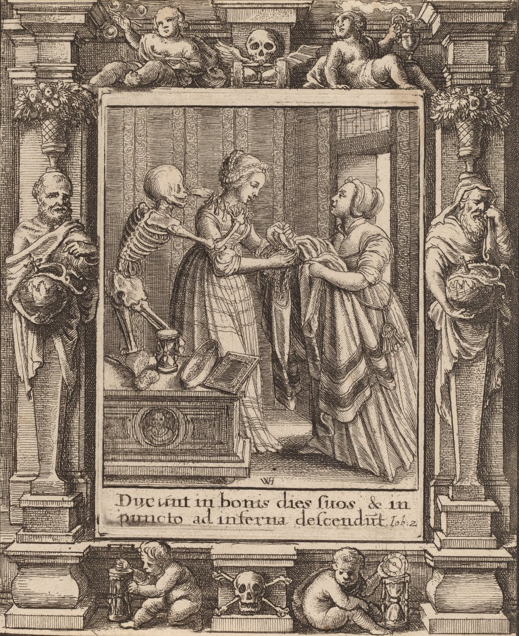 Novia, 1651 de Wenceslaus Hollar