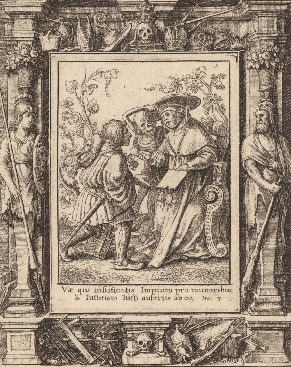 Cardenal, 1651 de Wenceslaus Hollar