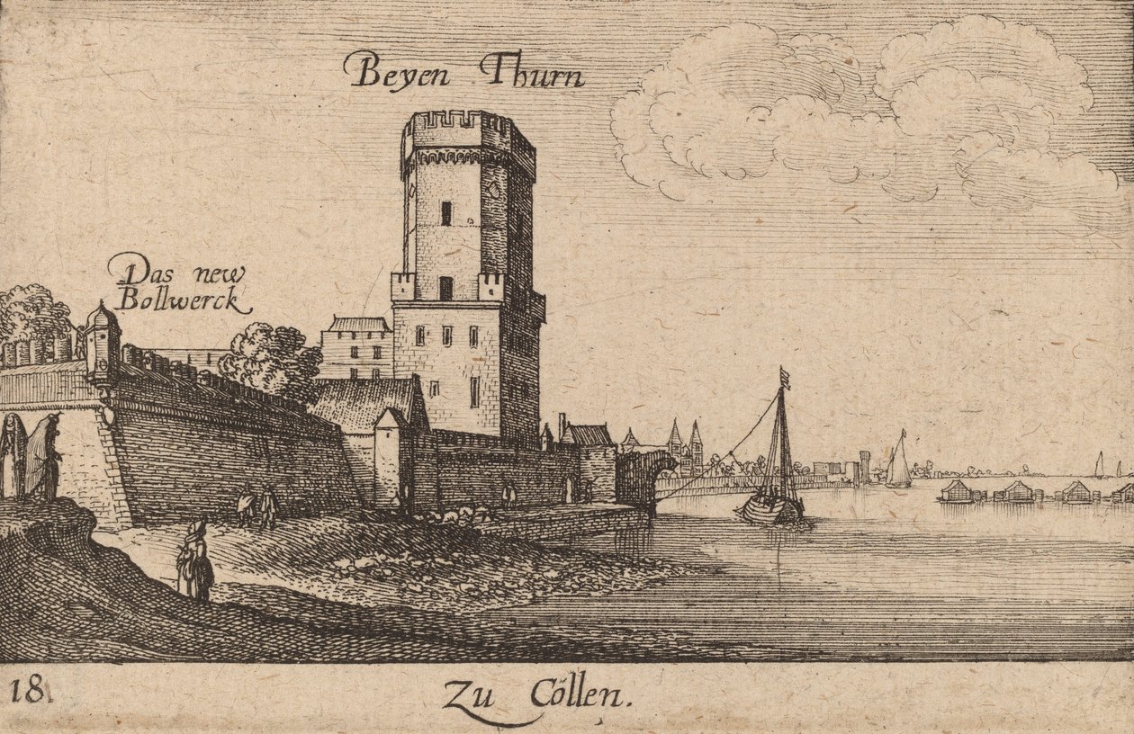 Colonia, 1635 de Wenceslaus Hollar