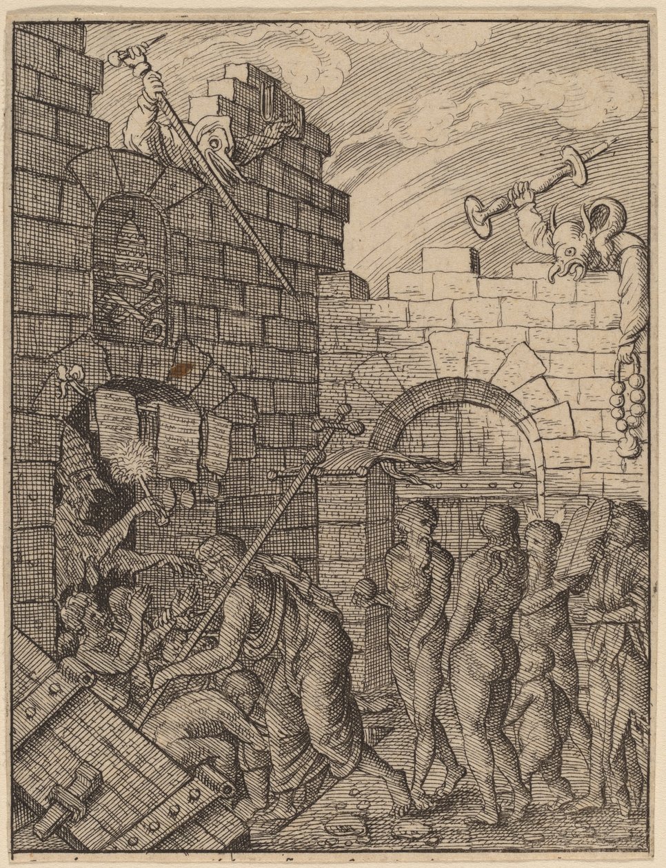 Descenso al Infierno de Wenceslaus Hollar