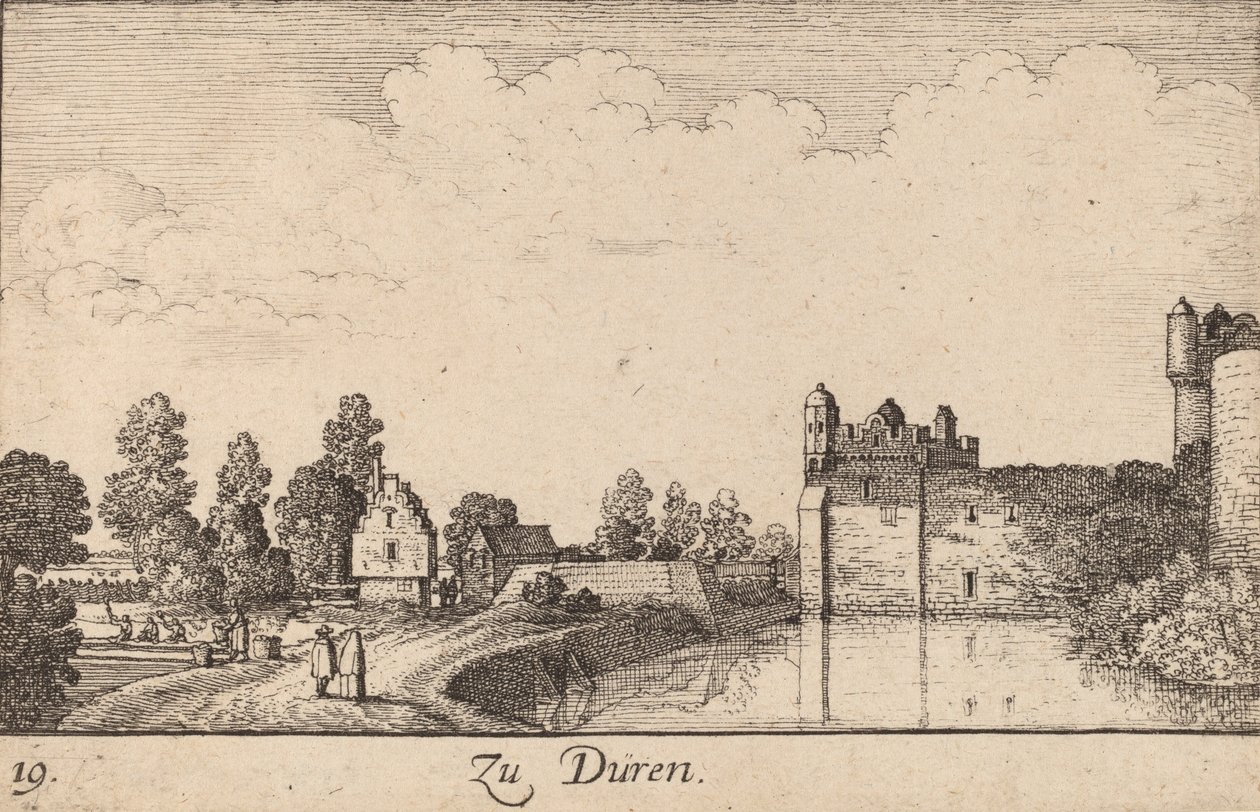 Duren, 1635 de Wenceslaus Hollar