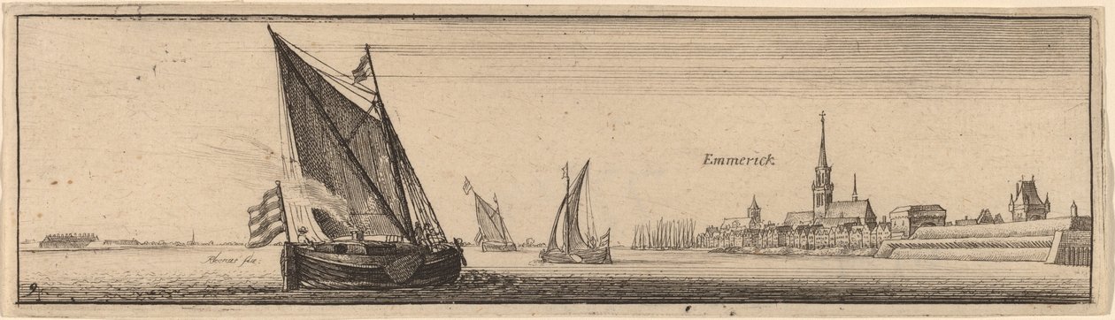 Emmerich, c. 1632-1635 de Wenceslaus Hollar