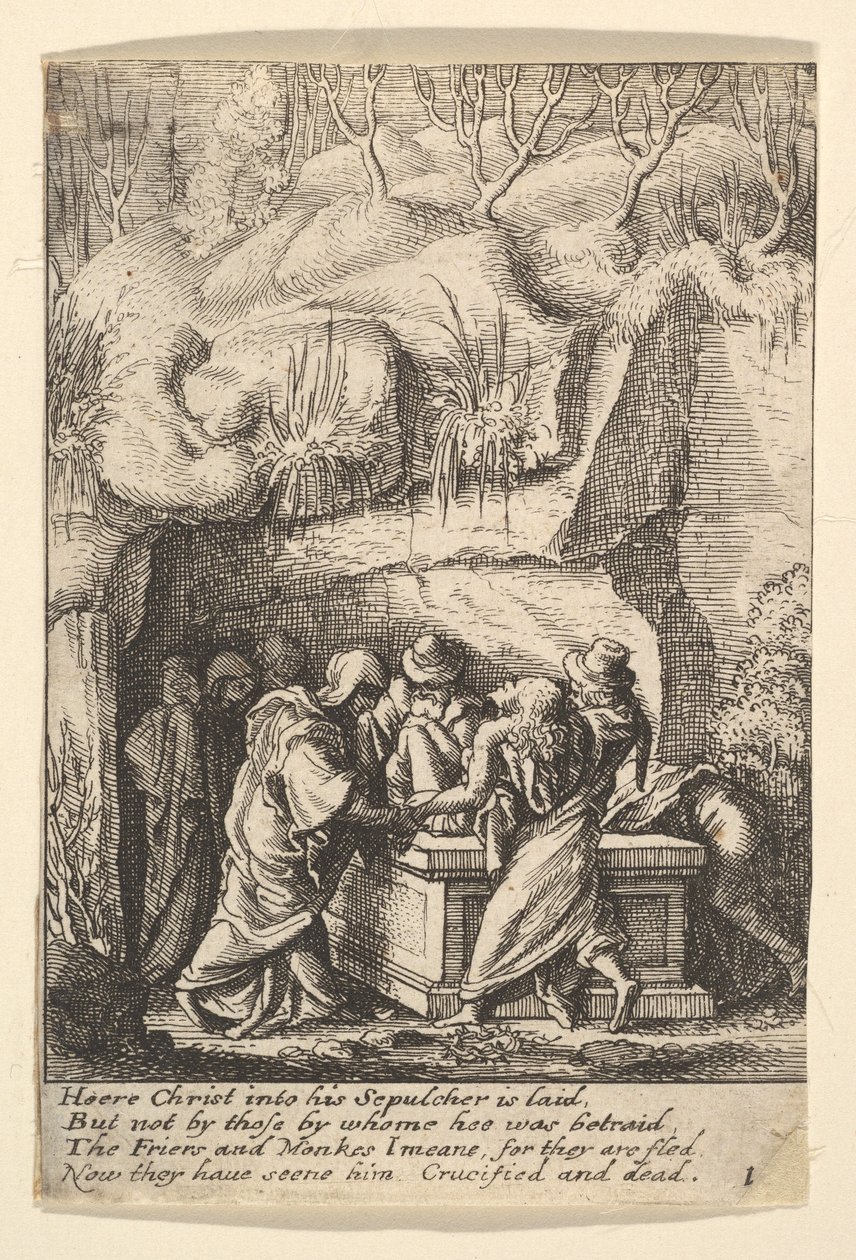 El Entierro de Wenceslaus Hollar