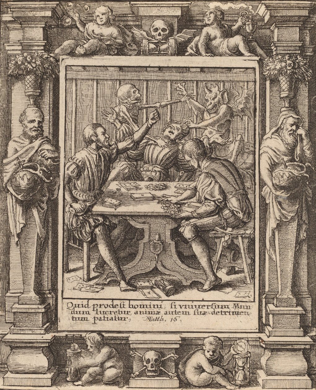 Jugadores de Wenceslaus Hollar