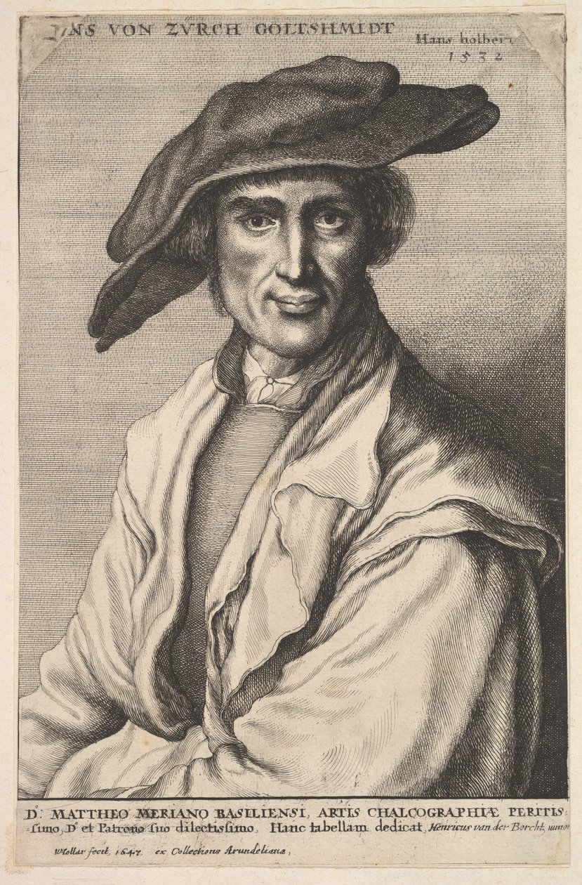 Hans von Zürich Goltshmidt, 1647 de Wenceslaus Hollar
