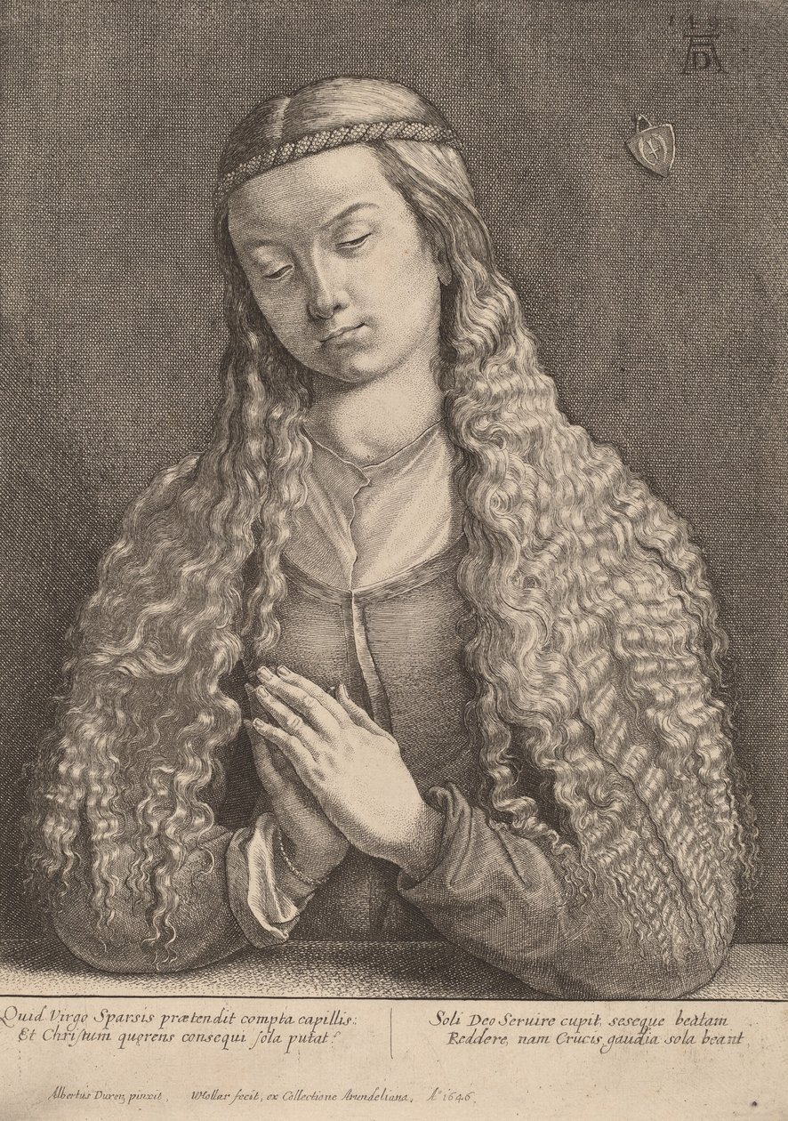 Katharine Furlegerin, 1646 de Wenceslaus Hollar