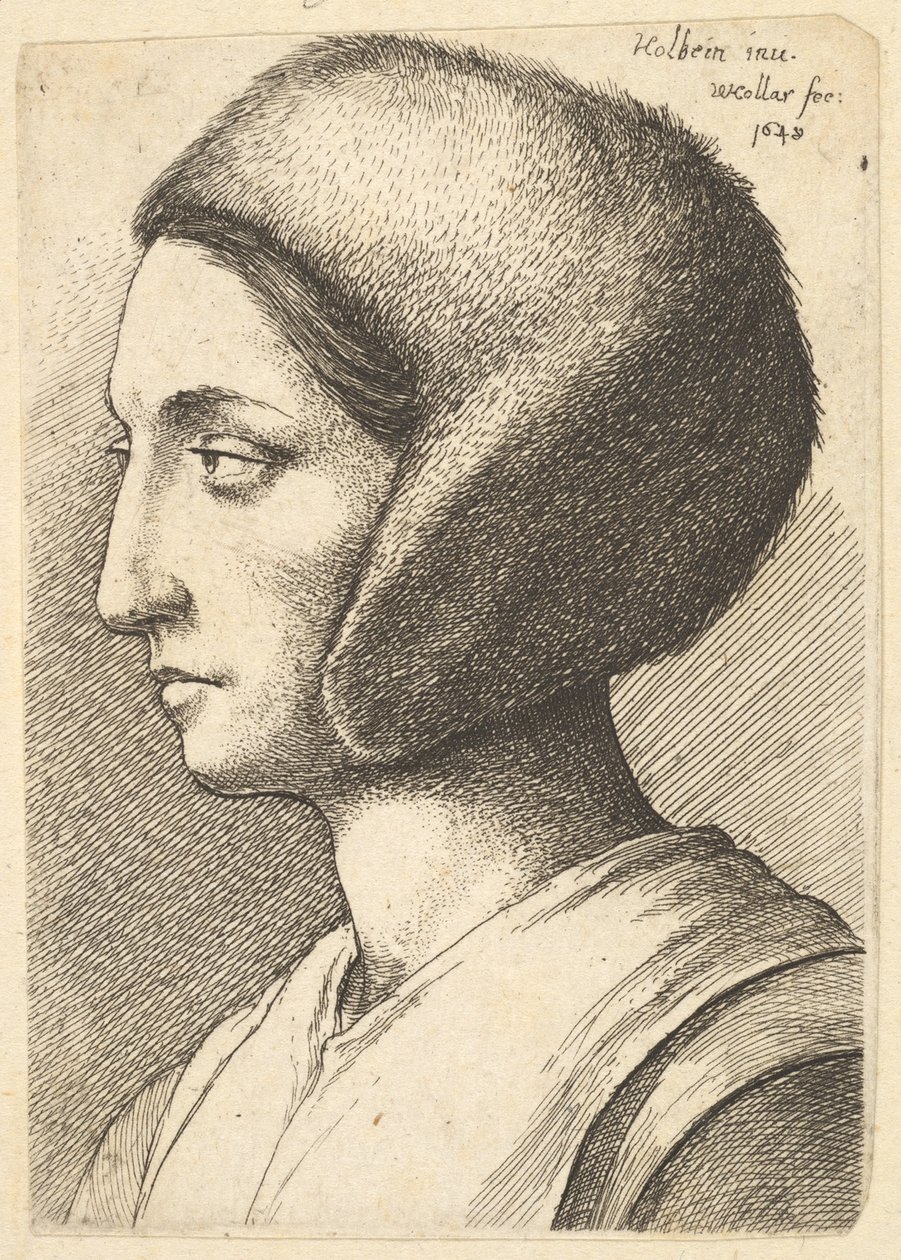 Margaret Giggs, 1648 de Wenceslaus Hollar