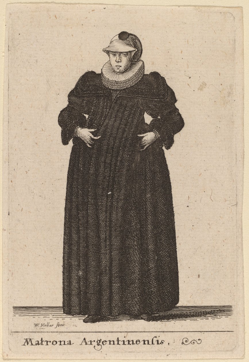 Matrona Argentinensis de Wenceslaus Hollar