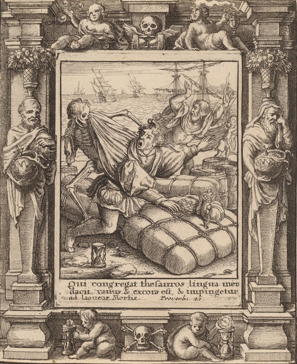 Comerciante, 1651 de Wenceslaus Hollar