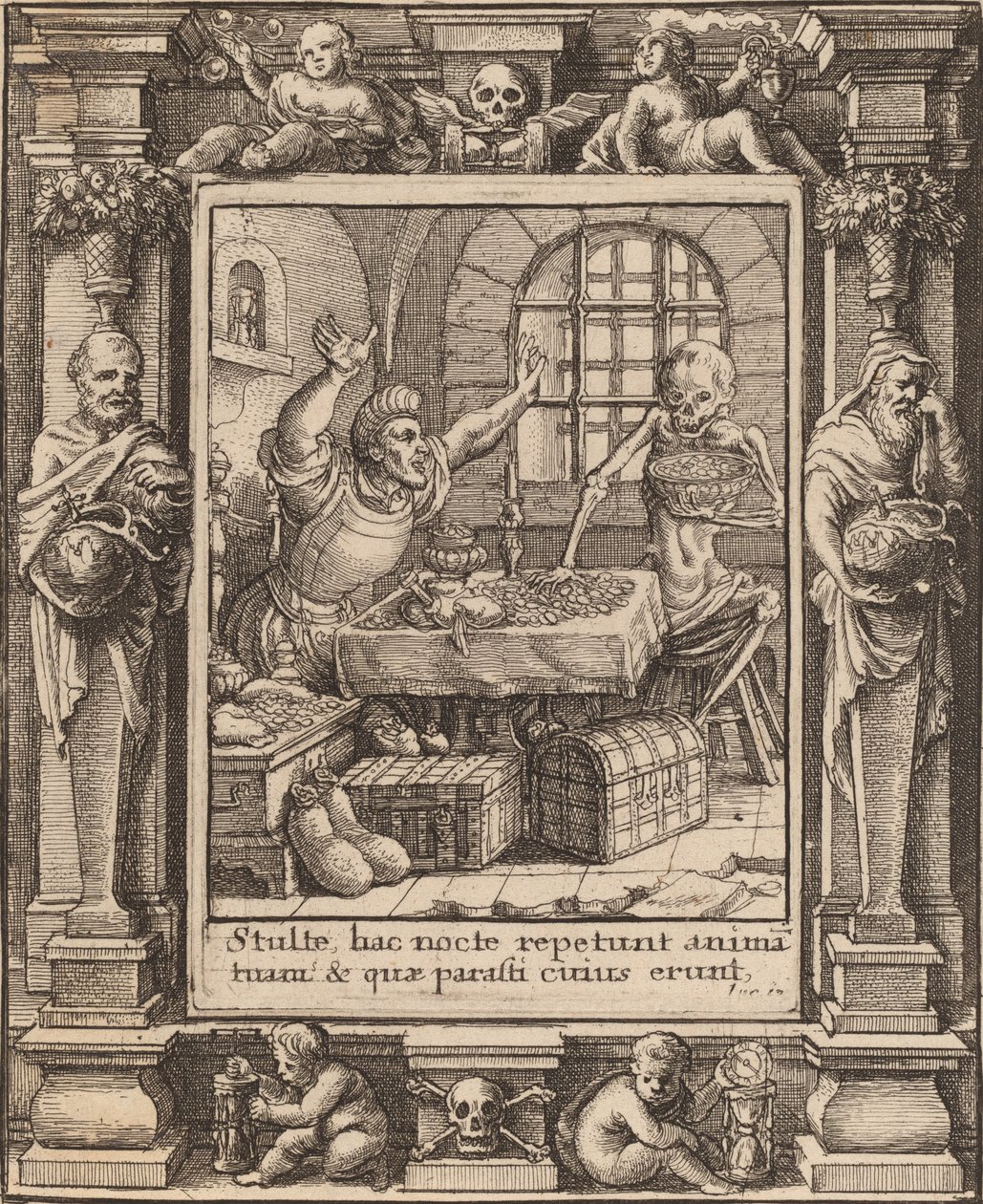El avaro de Wenceslaus Hollar