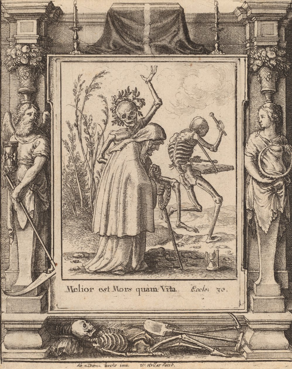 Anciana de Wenceslaus Hollar