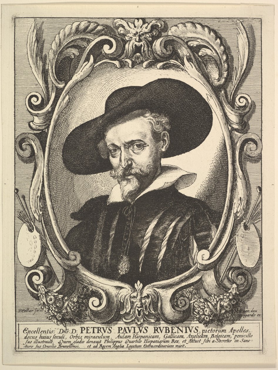 Peter Paul Rubens, 1625-77 de Wenceslaus Hollar
