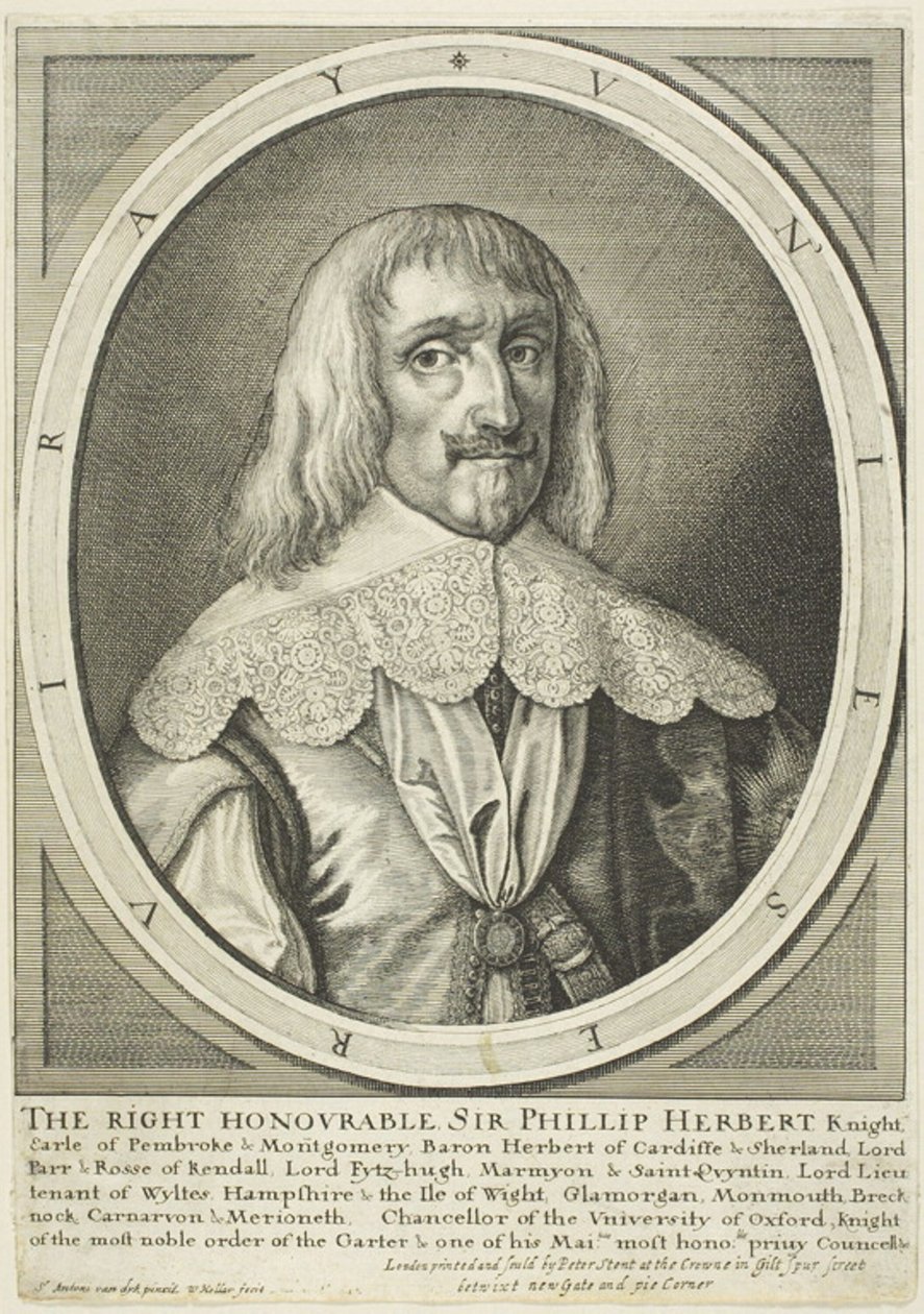 Philip Herbert, Conde de Pembroke de Wenceslaus Hollar